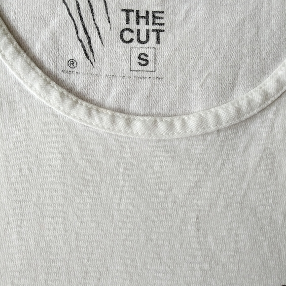 The Cut Comme Des Fuckdown White Tank Top - Picture 6 of 6